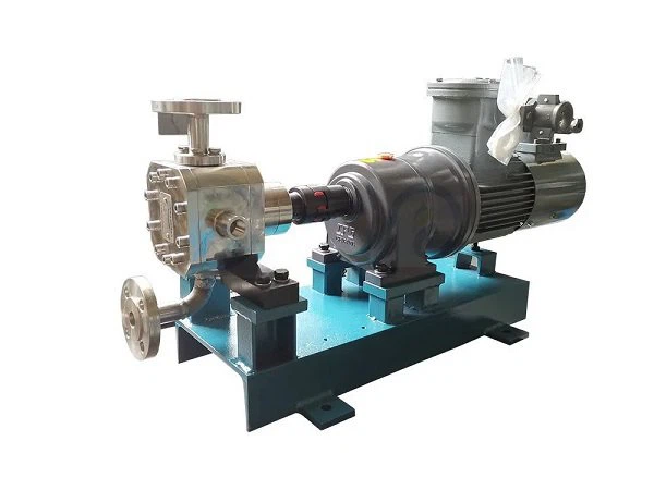 Conveying Asphalt Petrochemical Heat Preservation Gear Pump for sale